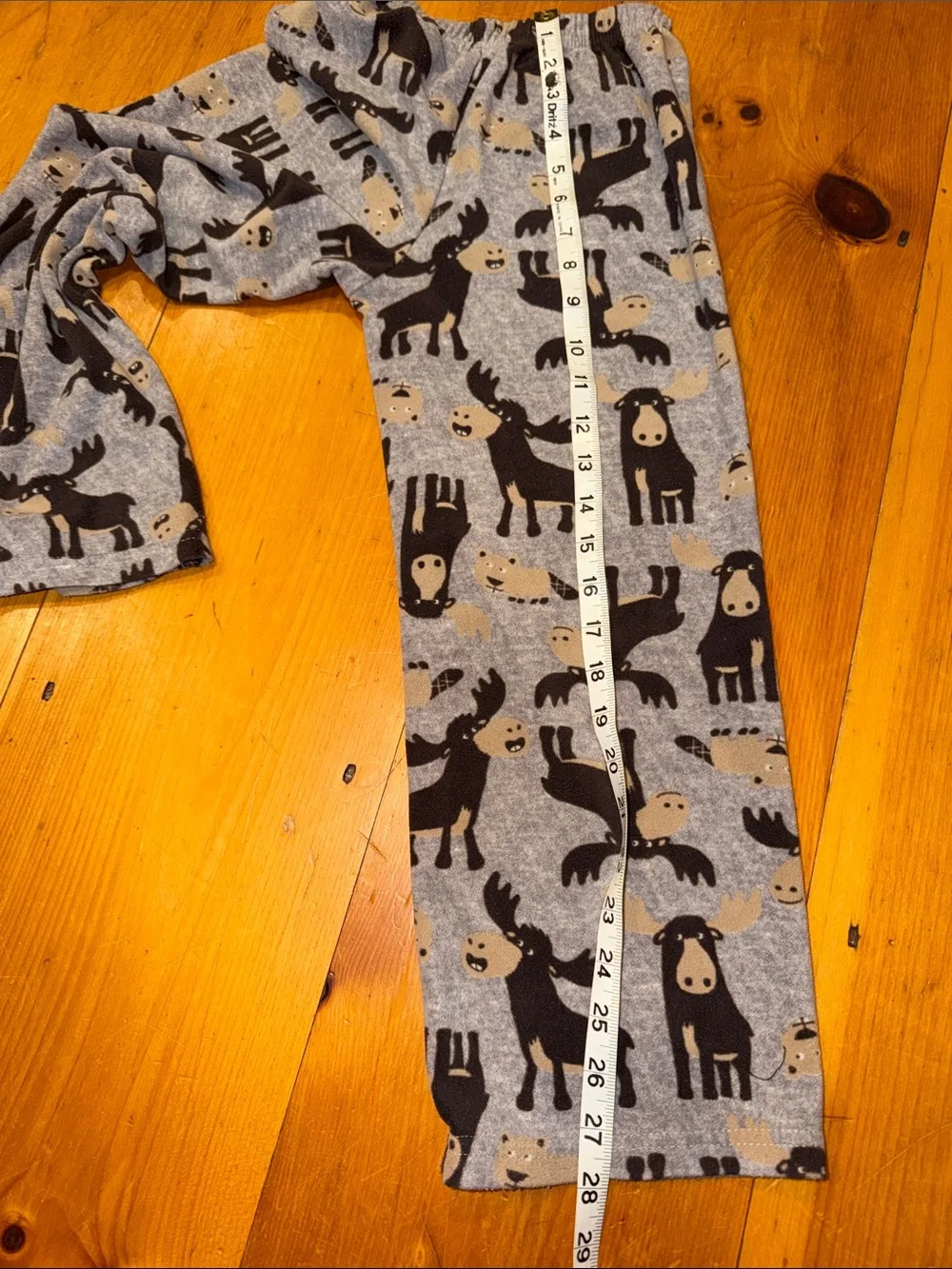 Carters Red Moose Graphic Kids Pajama Set size 7